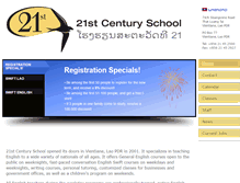 Tablet Screenshot of 21centuryeducation.com